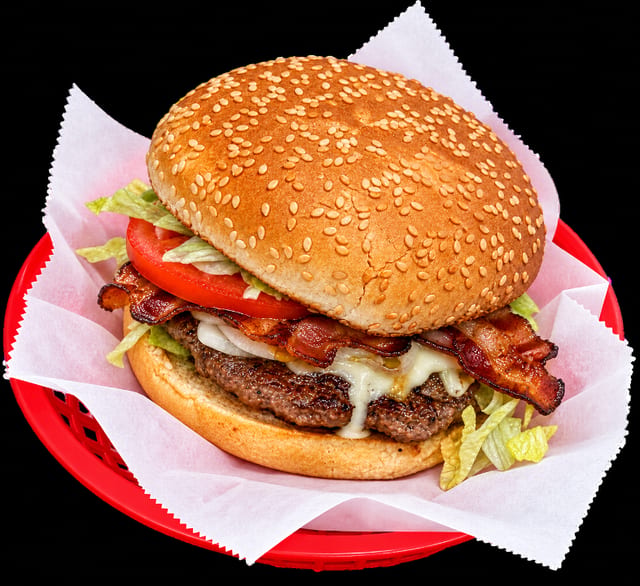 Bacon Cheeseburger.