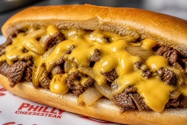 Cheese Wiz Philly.